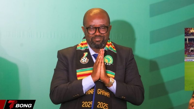 Chủ tịch Kurt Edwin Simeon-Okraku đã có mặt tại Maryland để hỗ trợ tuyển Ghana